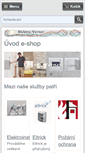 Mobile Screenshot of elektro-verner.cz